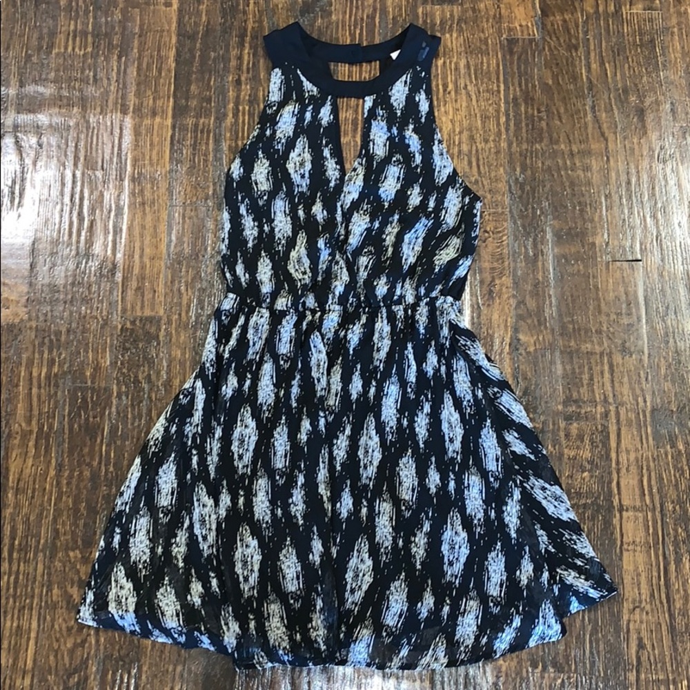 Print Mini Dress